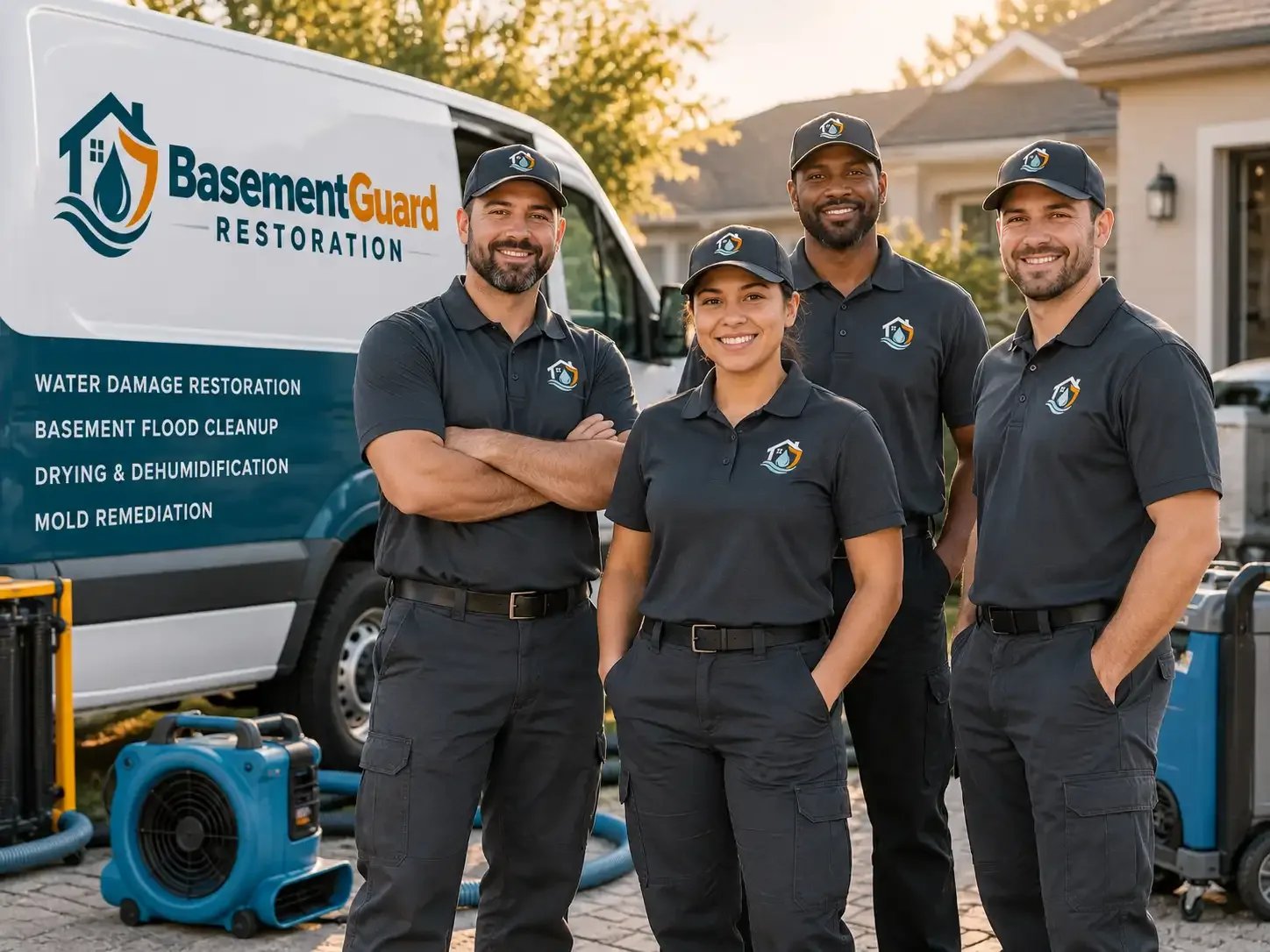 Basement Water Damage Restoration company in Conroe, TX